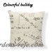 Personalizado química cojín clásica ciencia almohada Hotel de algodón de lino hogar decorativo fórmula matemática Kussenhoes ali-72808818